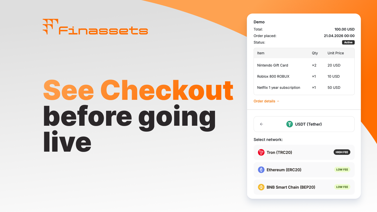 test checkout functionality
