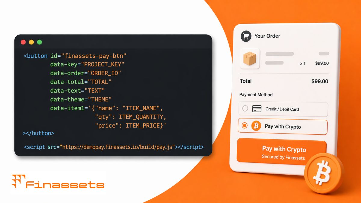 Crypto checkout integration