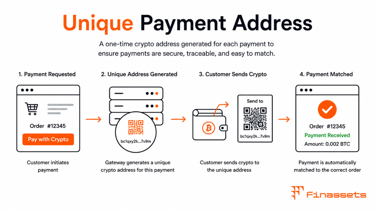 Unique Payment Address for Crypto Unique Payment Address for Crypto