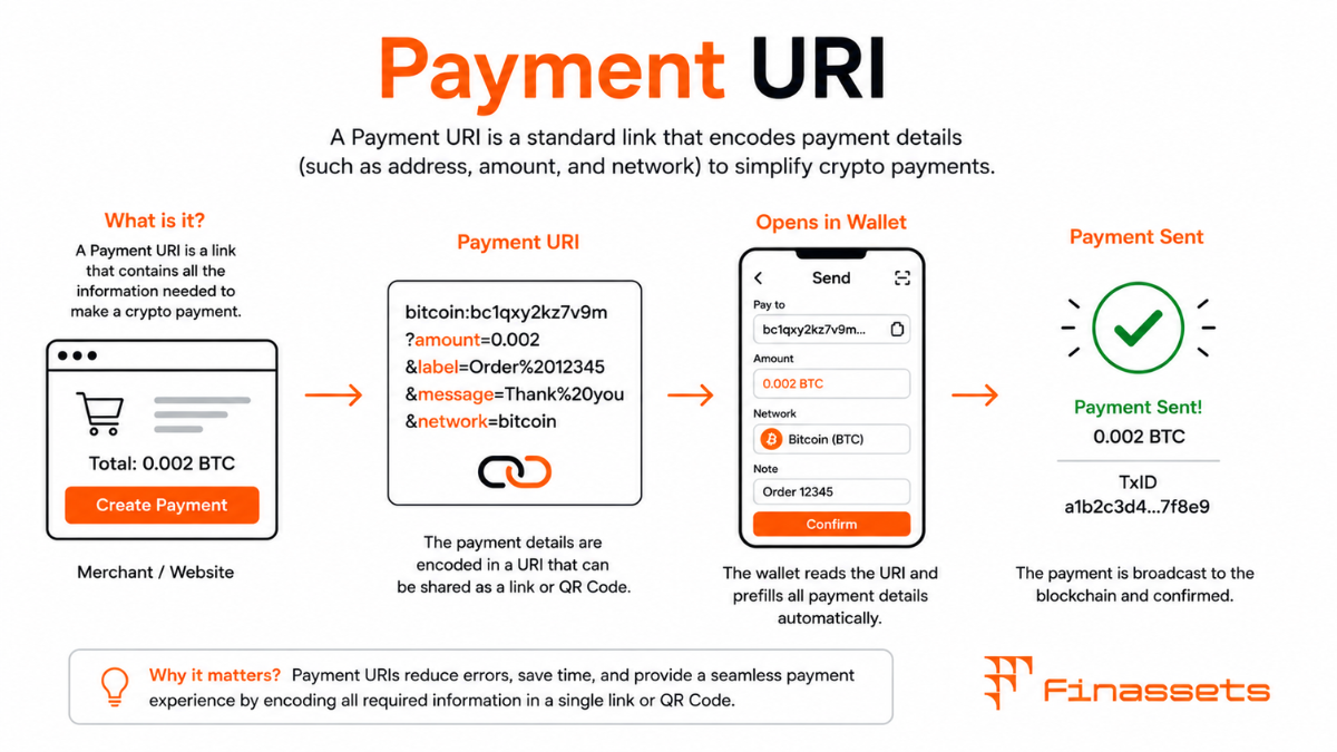 Cryptocurrency Payment URI
