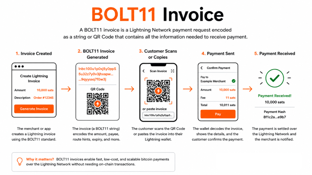BOLT11 Invoice Invoice BOLT11