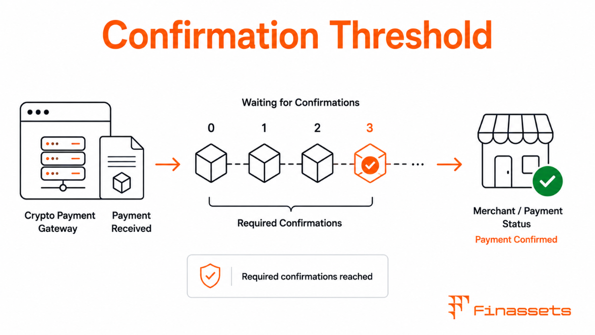 Confirmation Threshold for Crypto Payments Confirmation Threshold for Cryptocurrency Payments