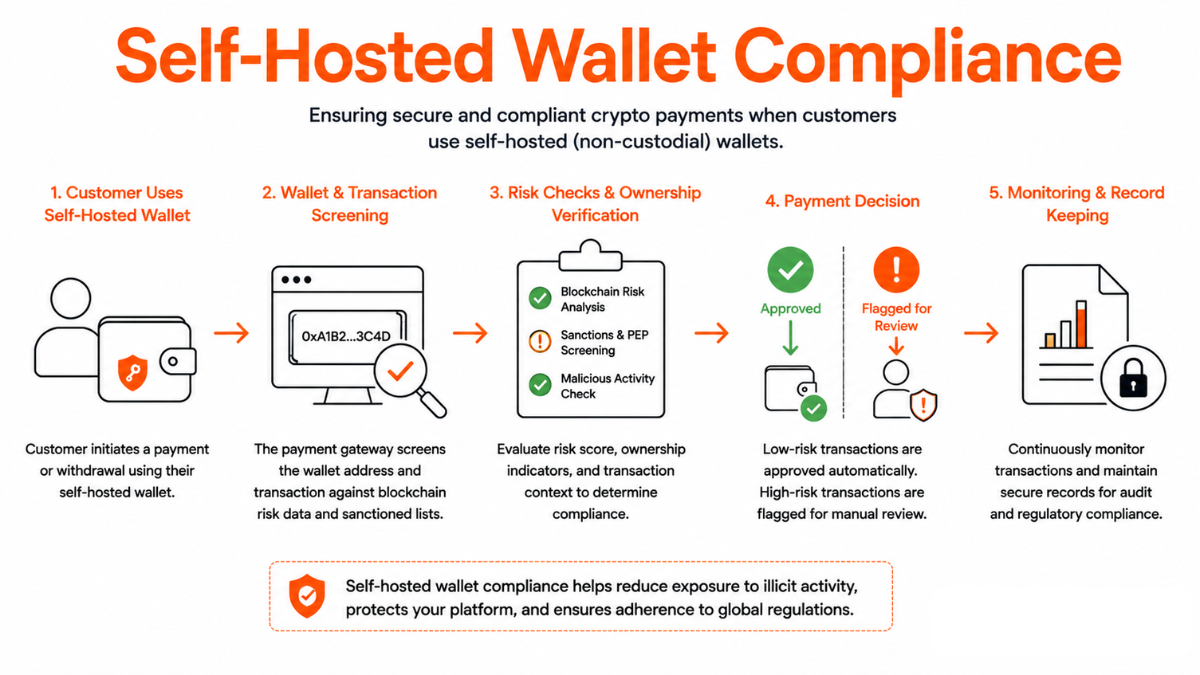 Self-Hosted Cryptocurrency Wallet Compliance