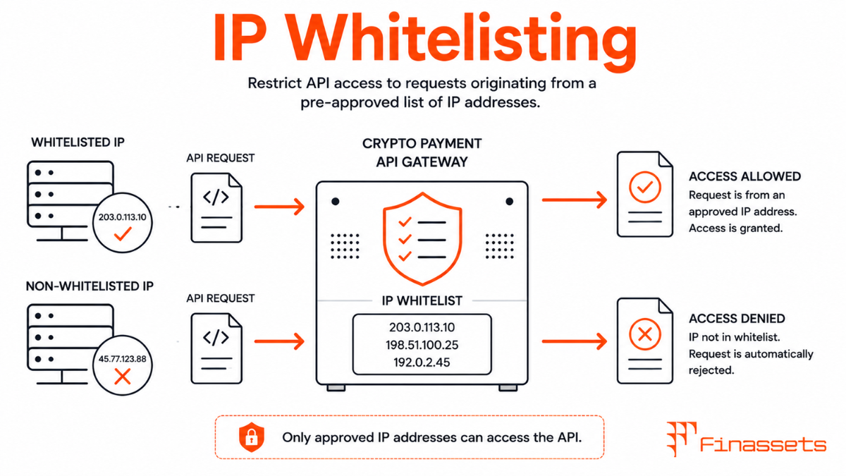 IP Whitelisting for Crypto Payment Accounts IP Whitelisting for Cryptocurrency Payment Accounts