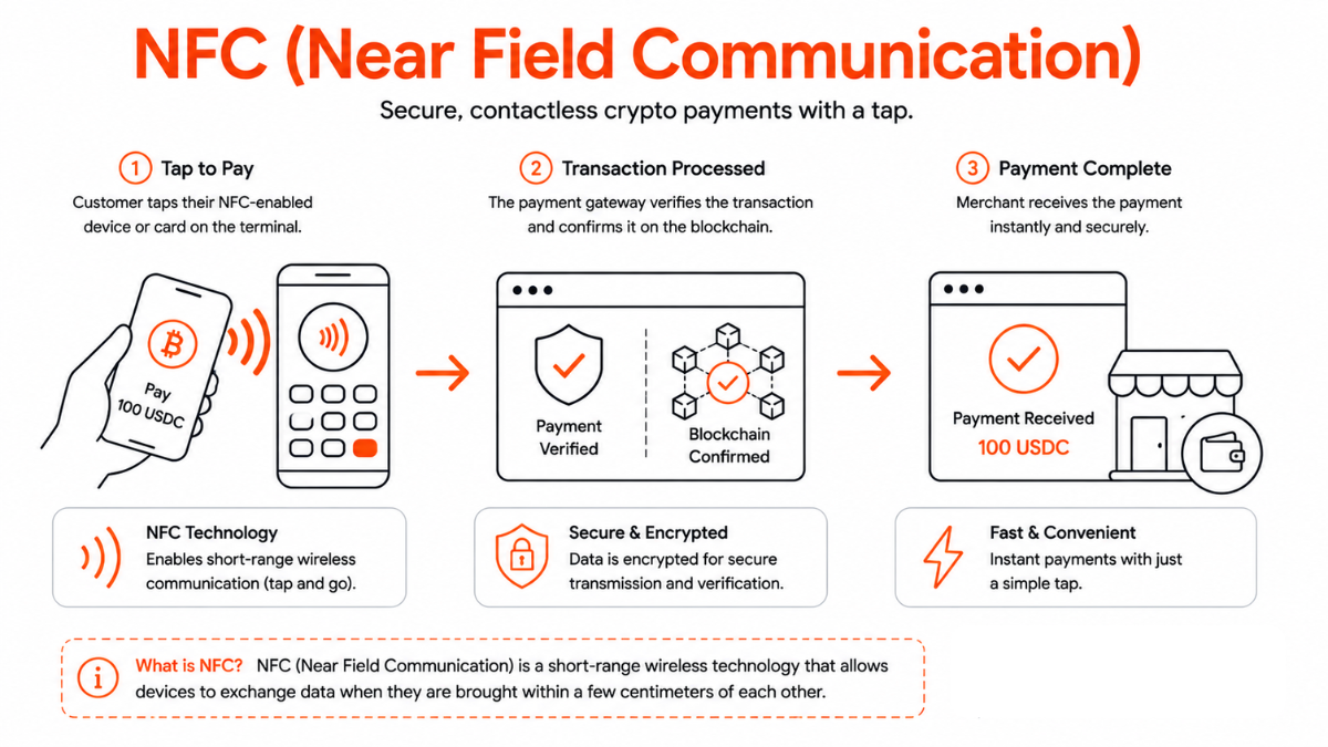 NFC Cryptocurrency Payment