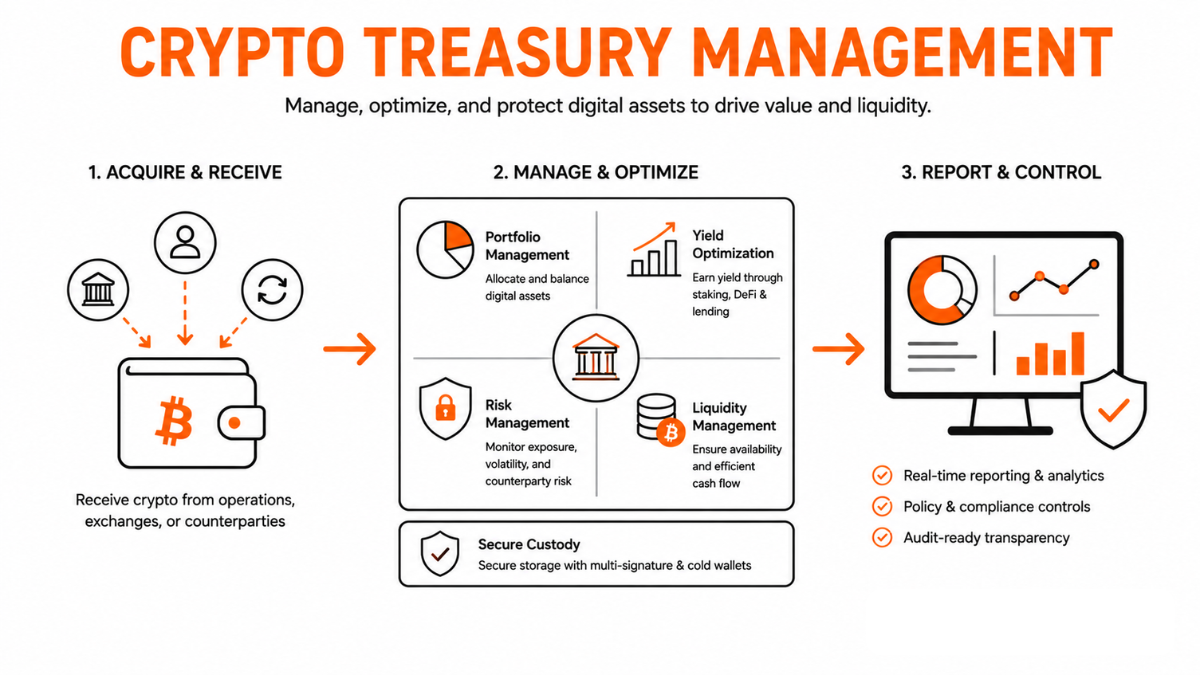 Crypto Treasury Management Cryptocurrency Treasury Management