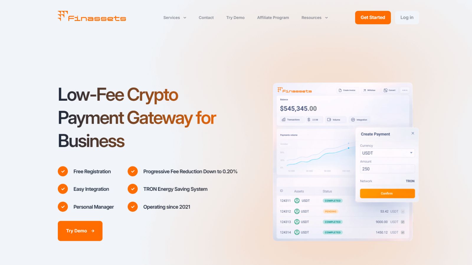 Crypto payment gateway