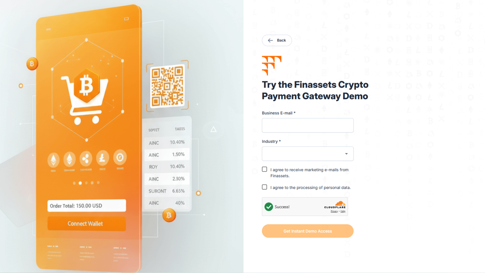 Test TRX payments via free demo
