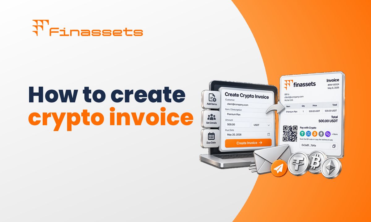 How to create crypto invoice