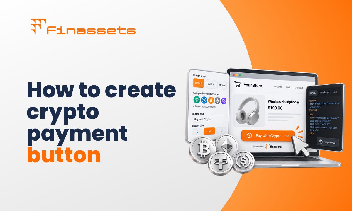How to create crypto payment button