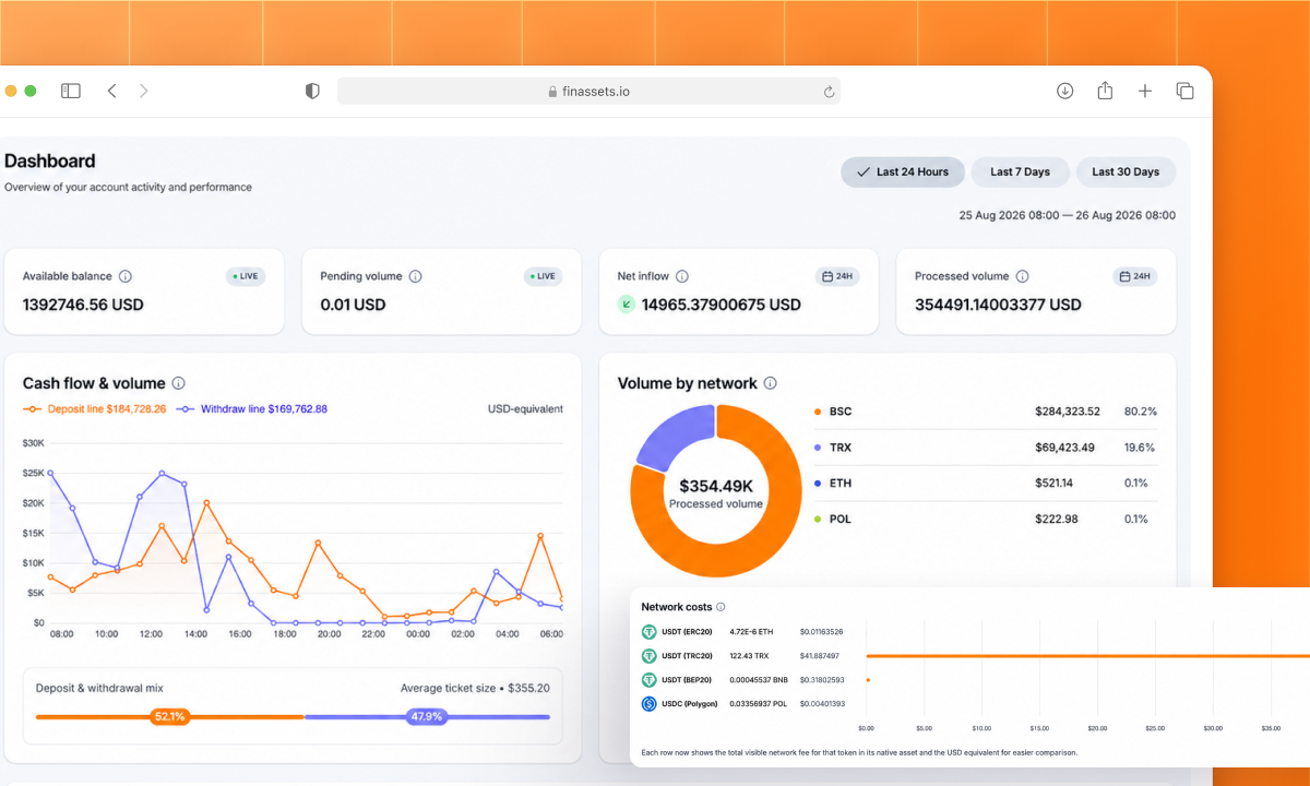 Crypto Payment Gateway UI