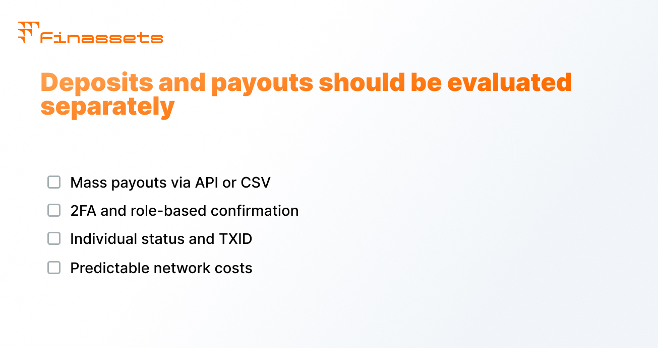 Crypto payment providers for iGaming