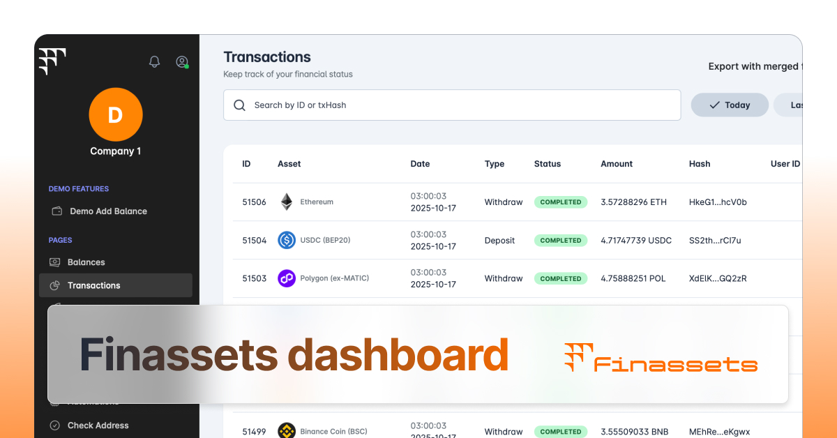 crypto payment gateway demo